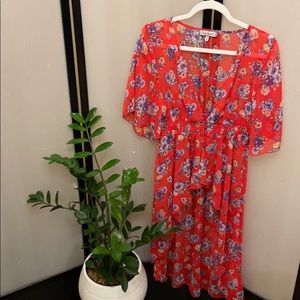 Crave Fame | Semi-sheer Floral Coverup